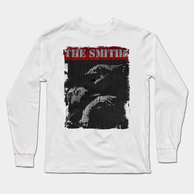 TEXTURE ART - The Smiths Queen is dead Long Sleeve T-Shirt by ZiziVintage